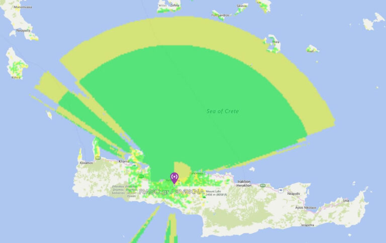 Four-dipole Antenna’s final installation at SV9L